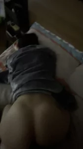 后入前女友的大屁股